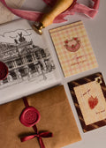 Vintage-inspired birthday keepsake bundle with thoughtful paper treasures, postcards and birthday wishes.