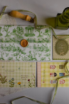 Cottagecore-inspired birthday stationery bundle featuring a Forest Fairy letter, postcards and greeting card.
