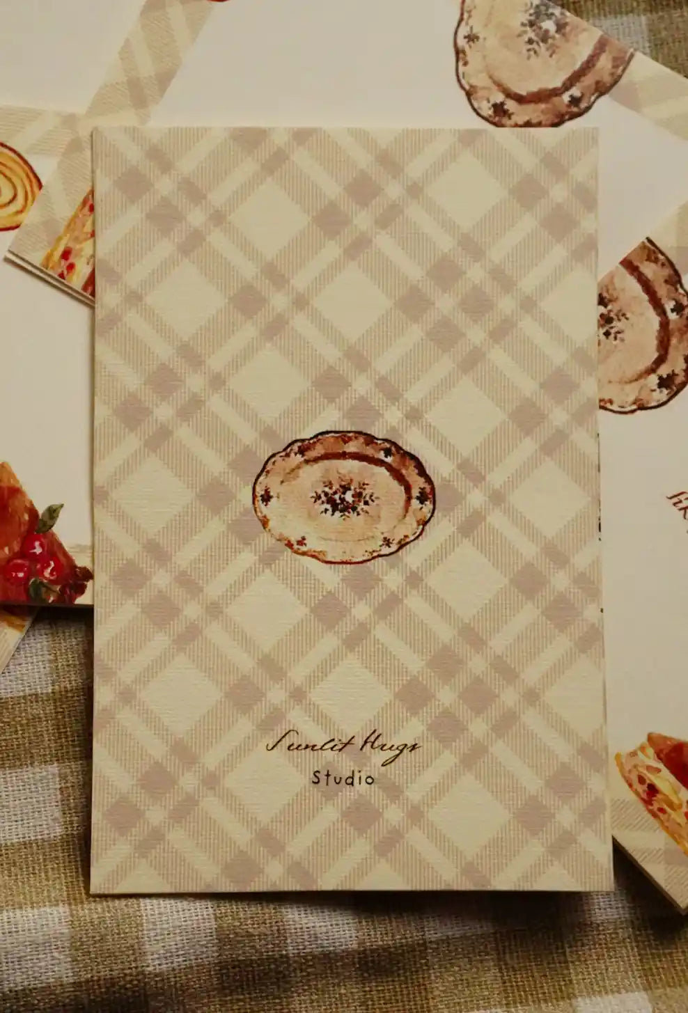 Autumn Whispers Greeting Card | 4 × 6 Inch Autumn Card with Maroon Envelope