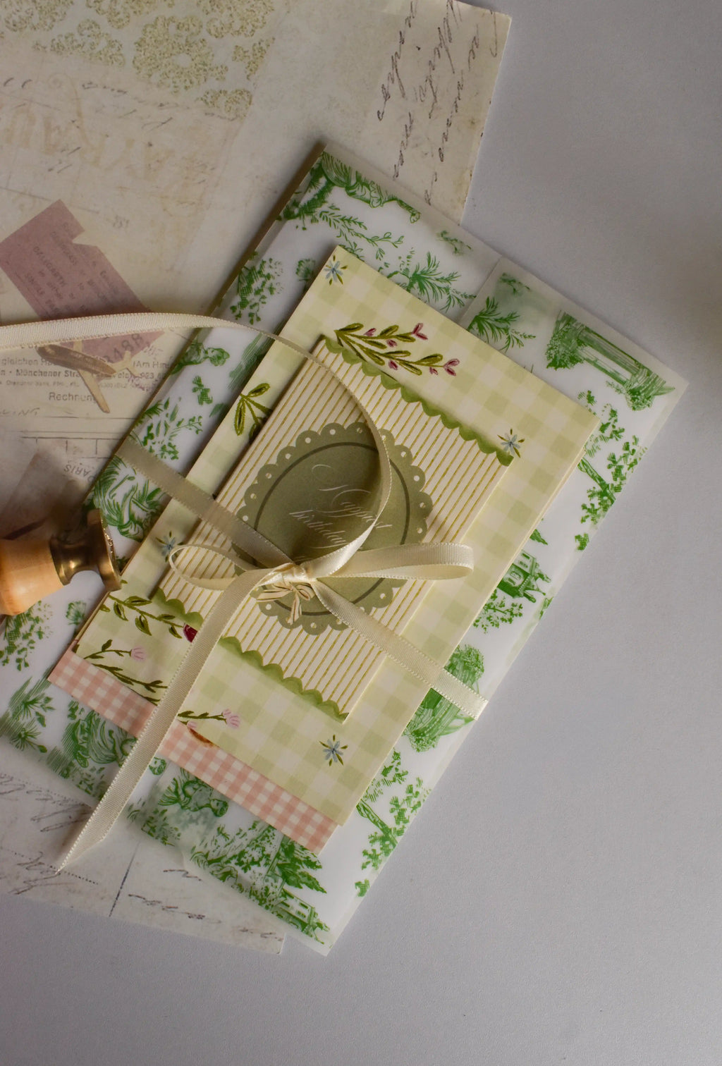 Garden-themed birthday keepsake collection for thoughtful gifting.